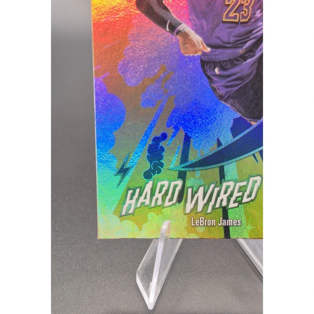 2026 Topps NBA Hoops Lebron James #HW-11 Hard Wired Refractor LA Lakers 76ers